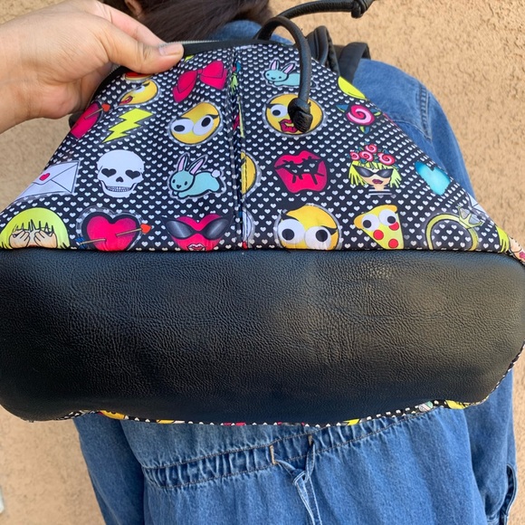 Betsey Johnson Emoji Backpack